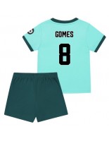 Otroške Nogometnih dresov Wolves Joao Gomes #8 Gostujoči 2025-26 Kratki rokavi (+ hlače)